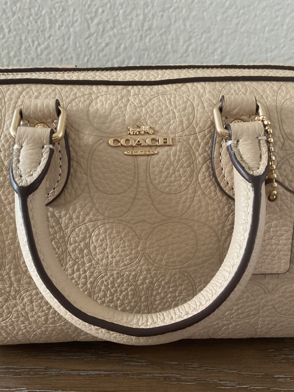 Coach Mini Rowan - Oatmeal - Picture 3 of 12